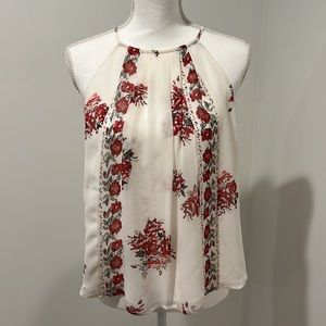 Joie silk printed tank
